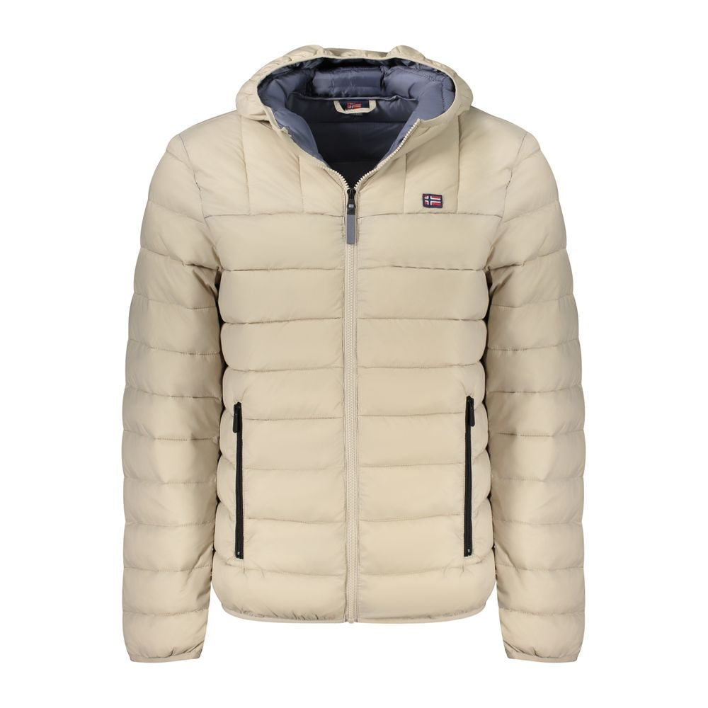 Norvège 1963 Blouson en polyamide beige pour homme