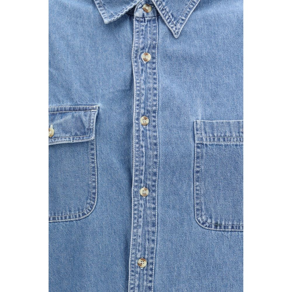 Chemise en jean bleue E.L.V. DENIM