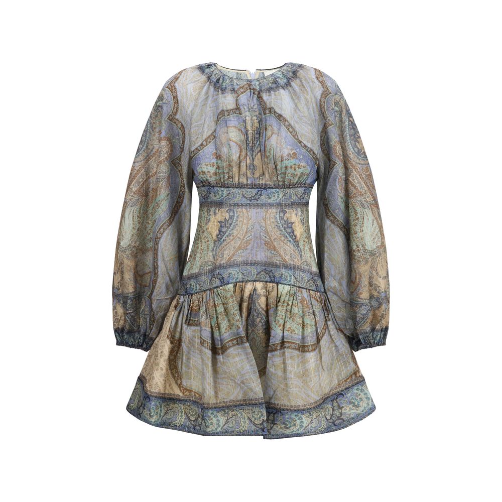 Zimmermann Robe décontractée en coton multicolore
