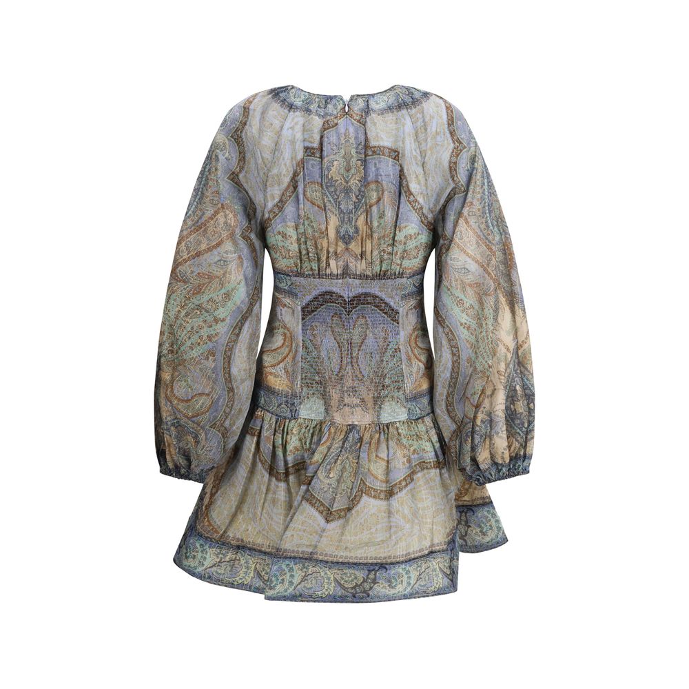 Zimmermann Robe décontractée en coton multicolore