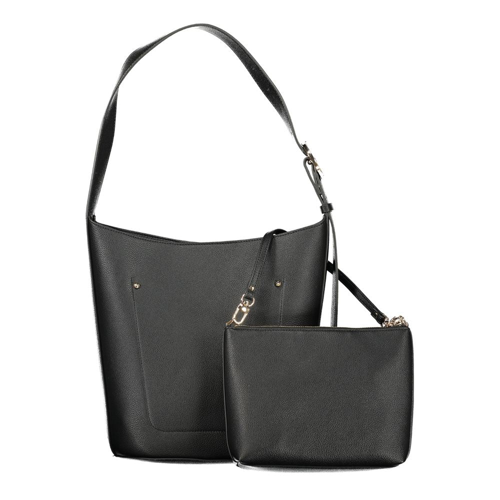 Sac à main Guess en polyuréthane noir pour femme