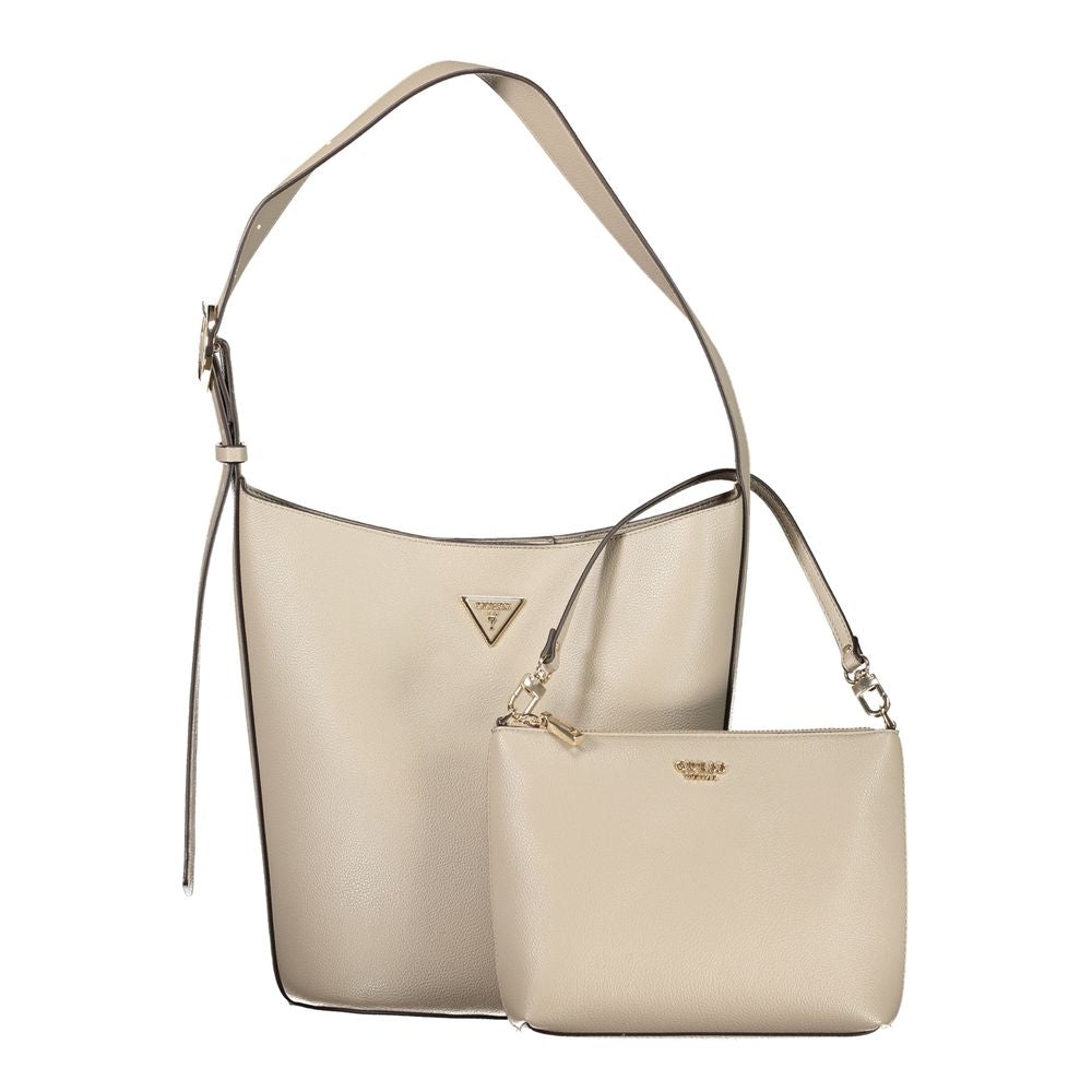 Sac à main Guess en polyuréthane gris pour femme