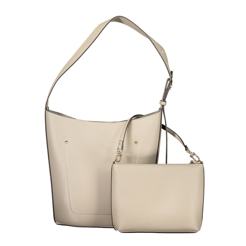 Sac à main Guess en polyuréthane gris pour femme