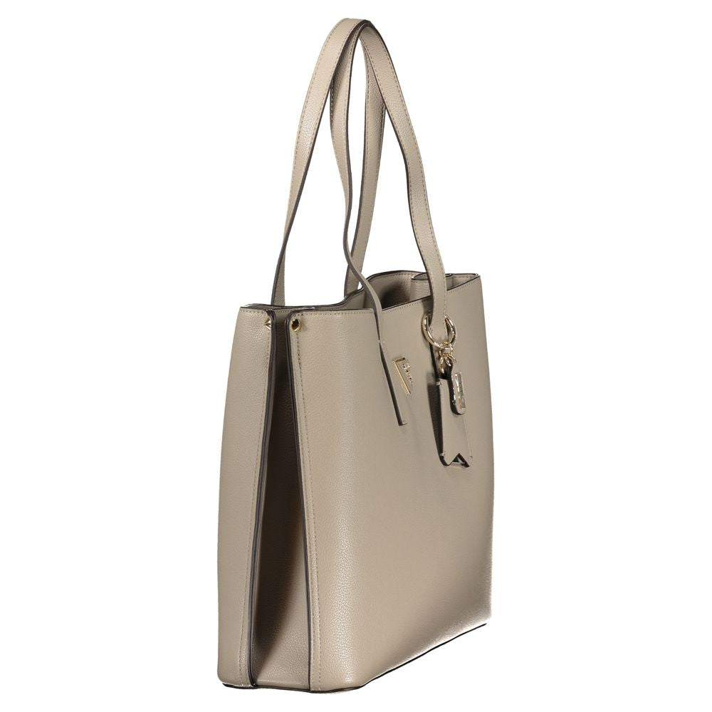 Sac à main gris en polyuréthane Guess pour femme