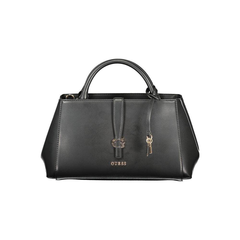 Sac à main Guess en polyuréthane noir pour femme