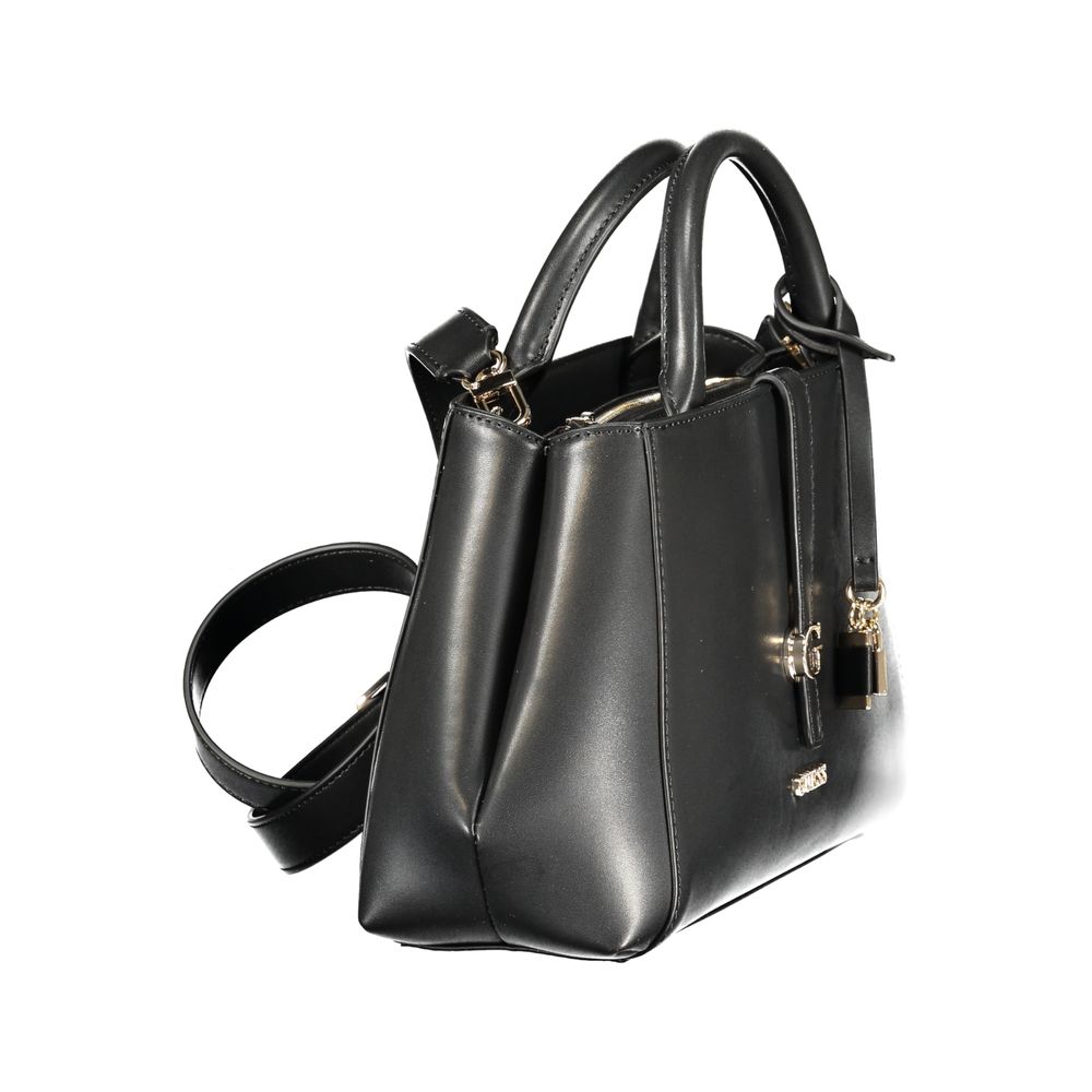 Sac à main Guess en polyuréthane noir pour femme