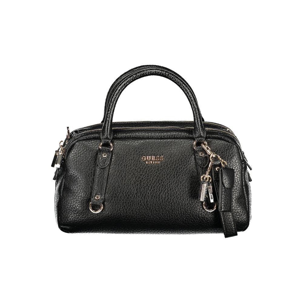 Sac à main Guess en polyuréthane noir pour femme