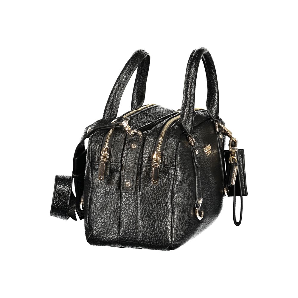 Sac à main Guess en polyuréthane noir pour femme