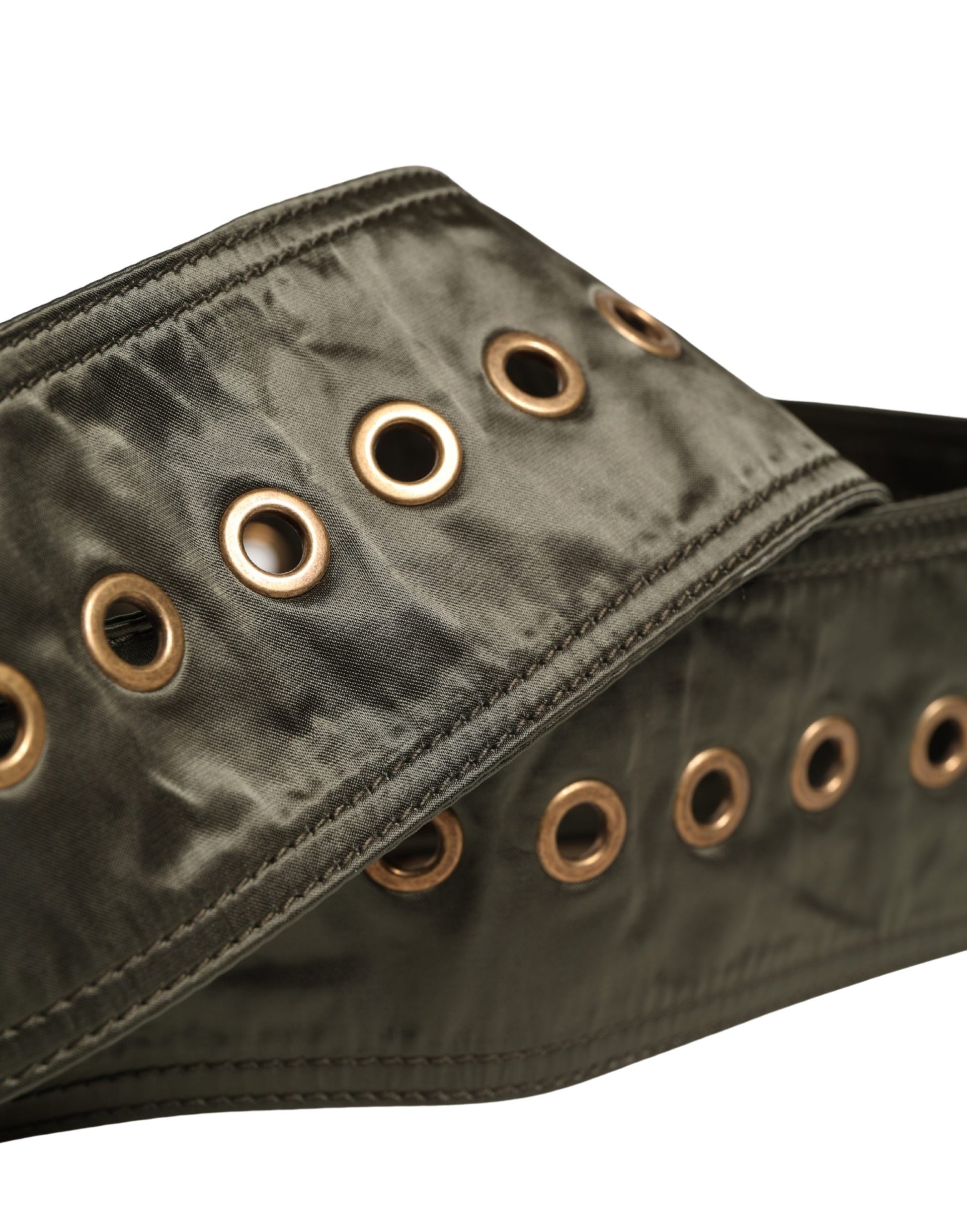 Ceinture Dolce & Gabbana en cuir noir avec boucle en métal DG pour homme