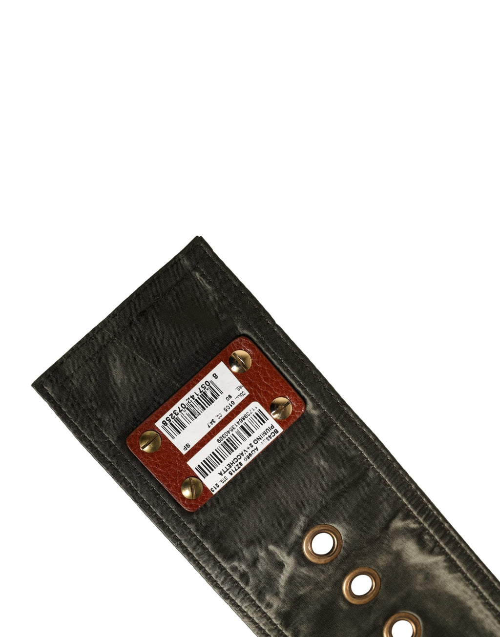 Ceinture Dolce & Gabbana en cuir noir avec boucle en métal DG pour homme