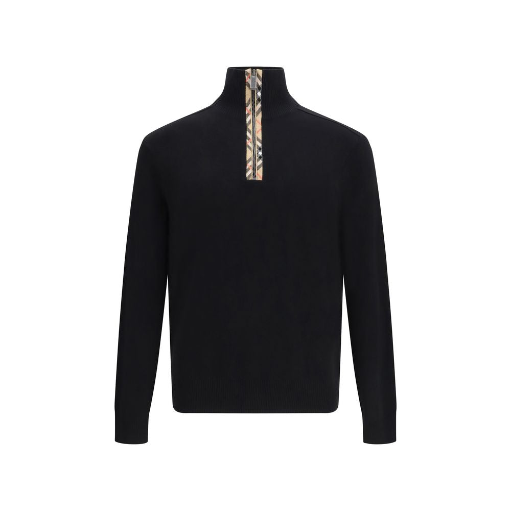 Sweat-shirt Burberry en laine noire