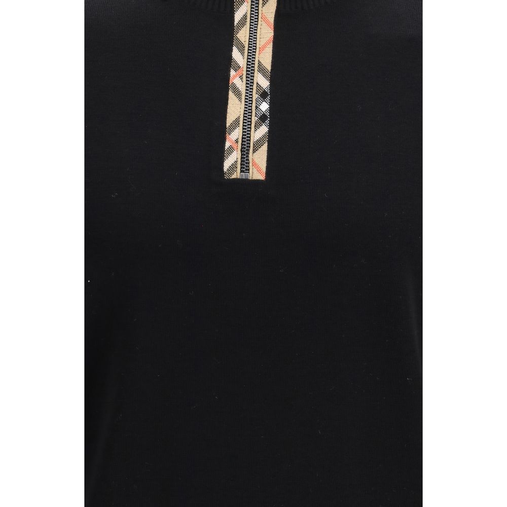 Sweat-shirt Burberry en laine noire