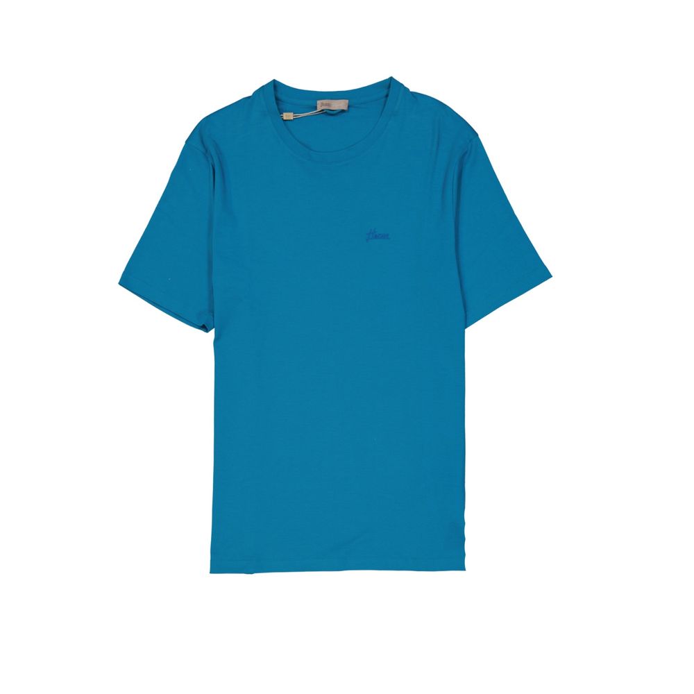 T-shirt Herno en coton bleu