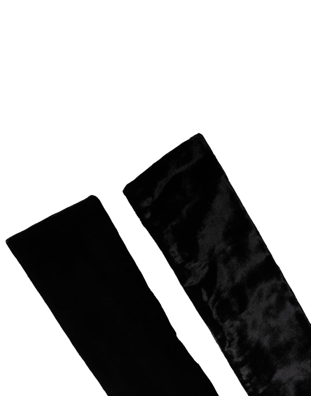 Ceinture Dolce & Gabbana femme en satin de viscose noir