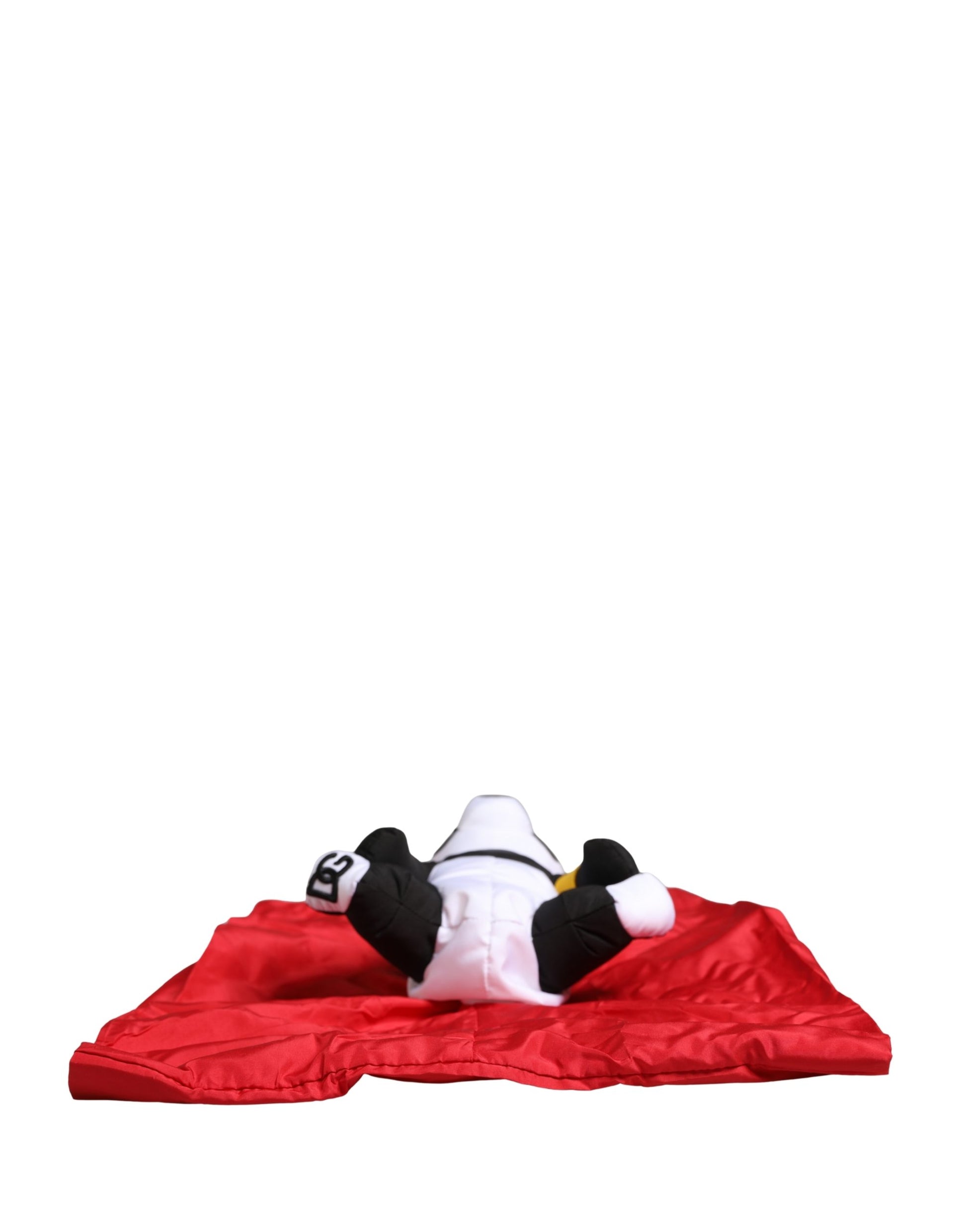 Dolce & Gabbana Homme Sac Fourre-tout Ecobag Rouge Polyester Panda en Peluche