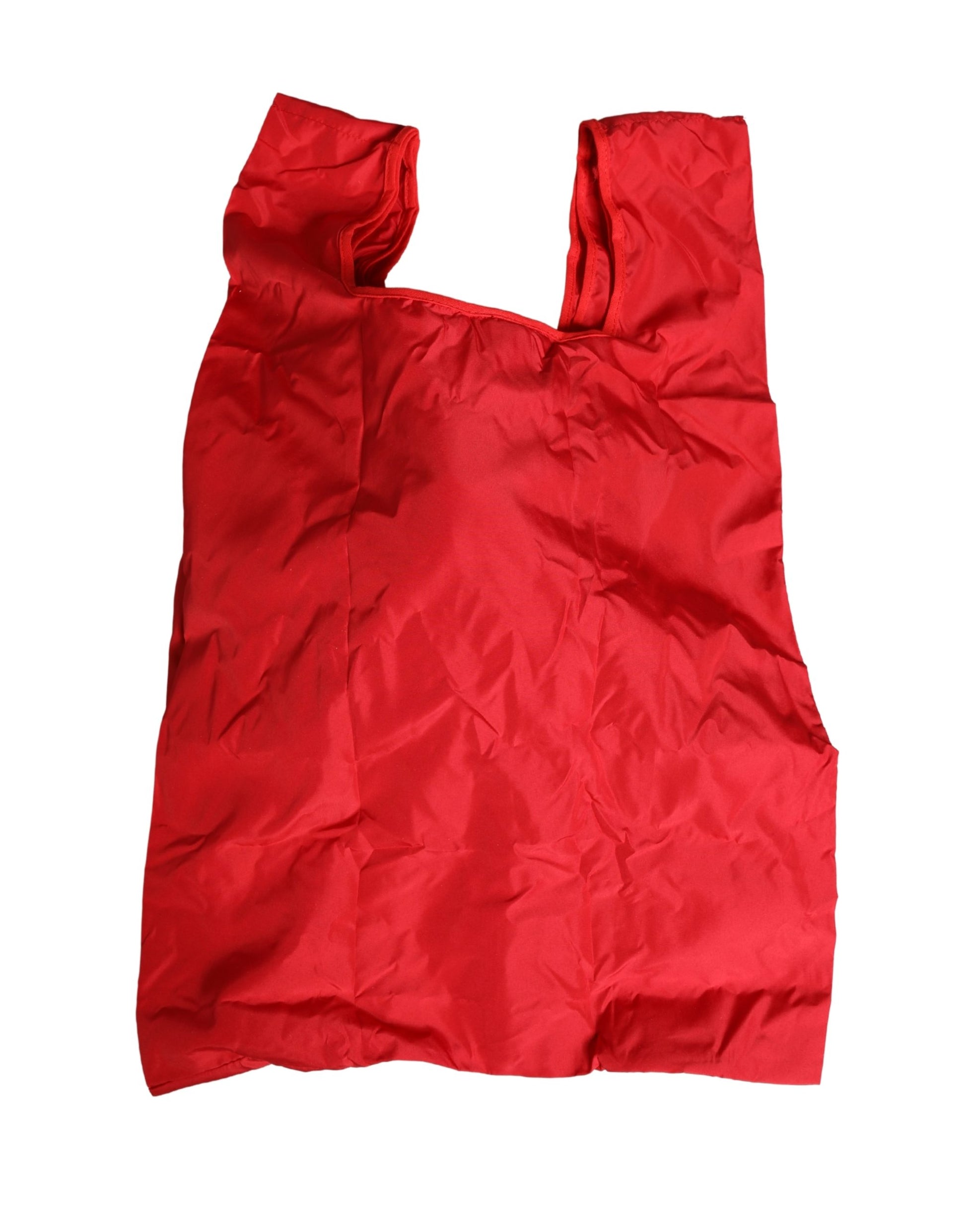 Dolce & Gabbana Homme Sac Fourre-tout Ecobag Rouge Polyester Panda en Peluche
