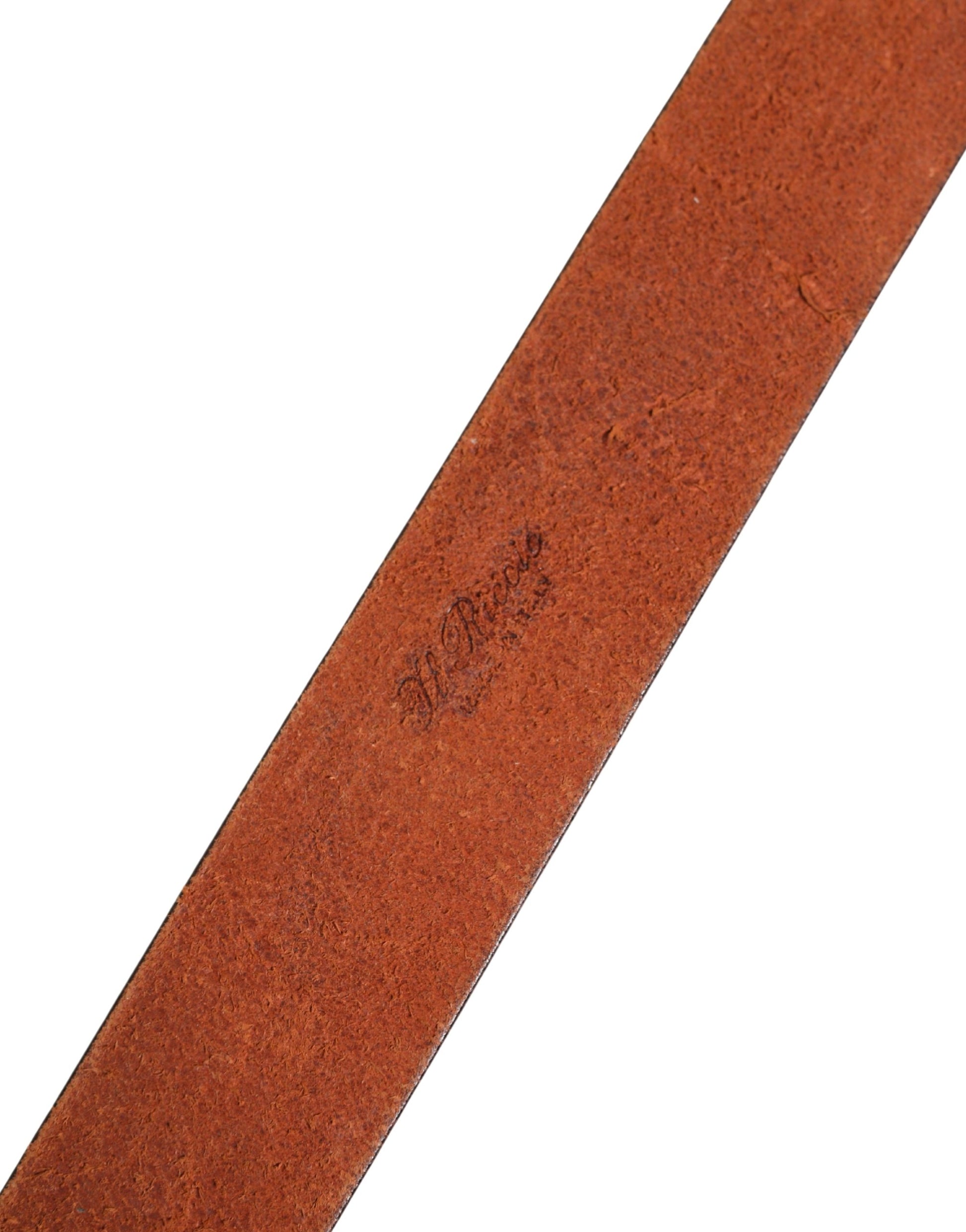 Ceinture large en cuir bordeaux GF Ferre avec boucle dorée et argentée