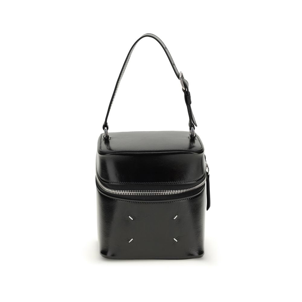 Sac bandoulière Maison Margiela en cuir de veau noir
