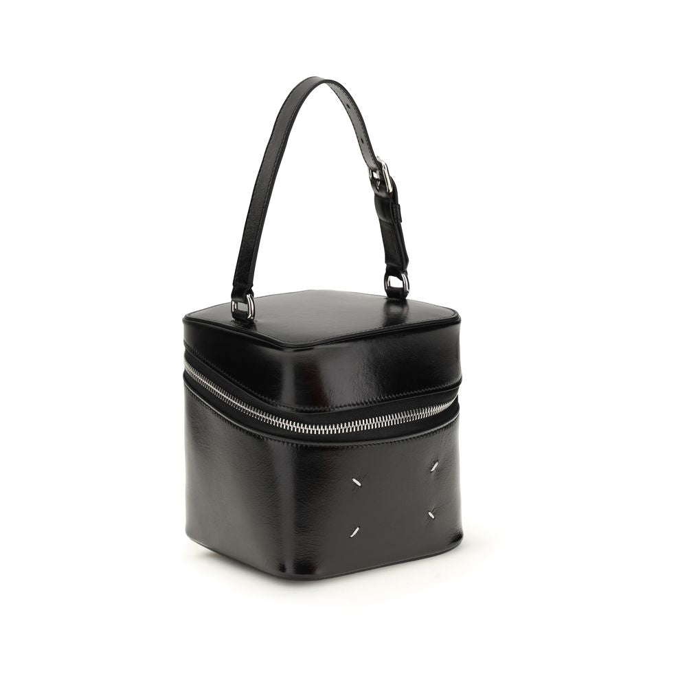 Sac bandoulière Maison Margiela en cuir de veau noir