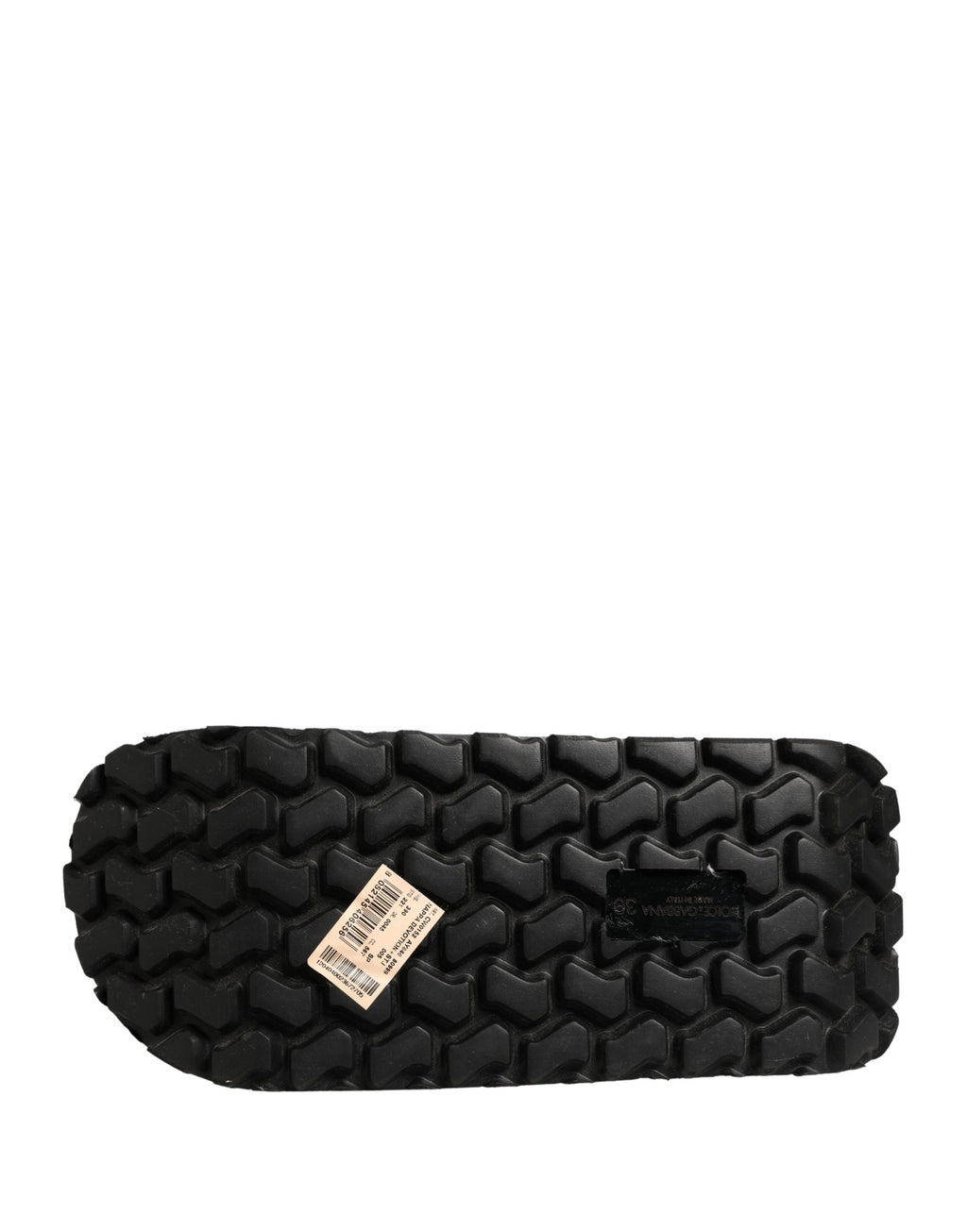 Tongs Chunky Dolce & Gabbana multicolores en caoutchouc