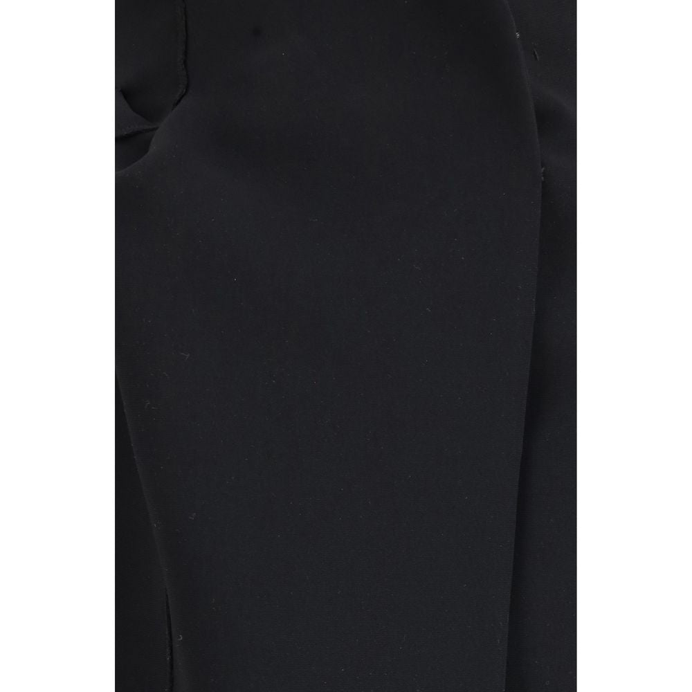 Robe de cocktail Khaite en polyester noir