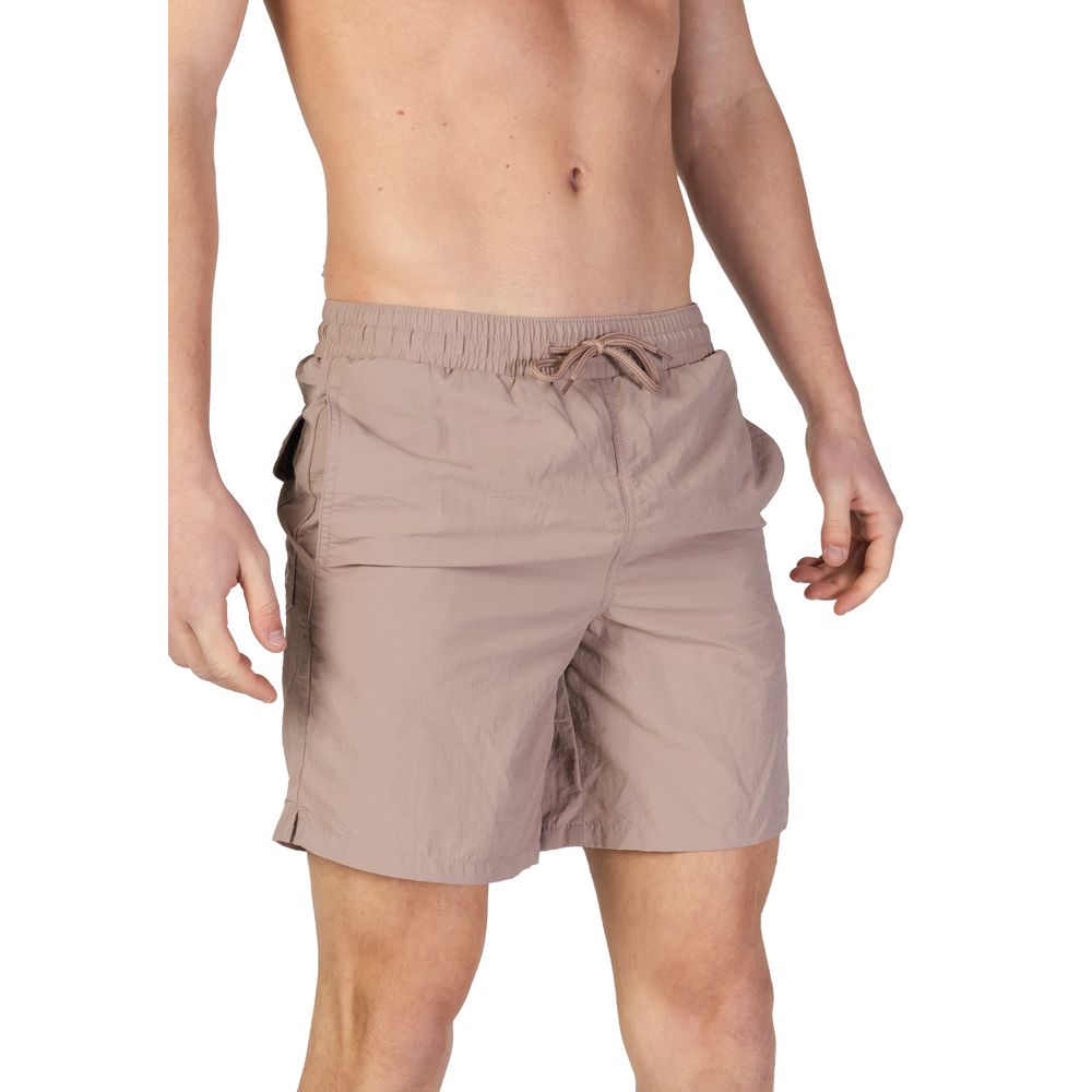 Short de bain en nylon beige Lyle & Scott