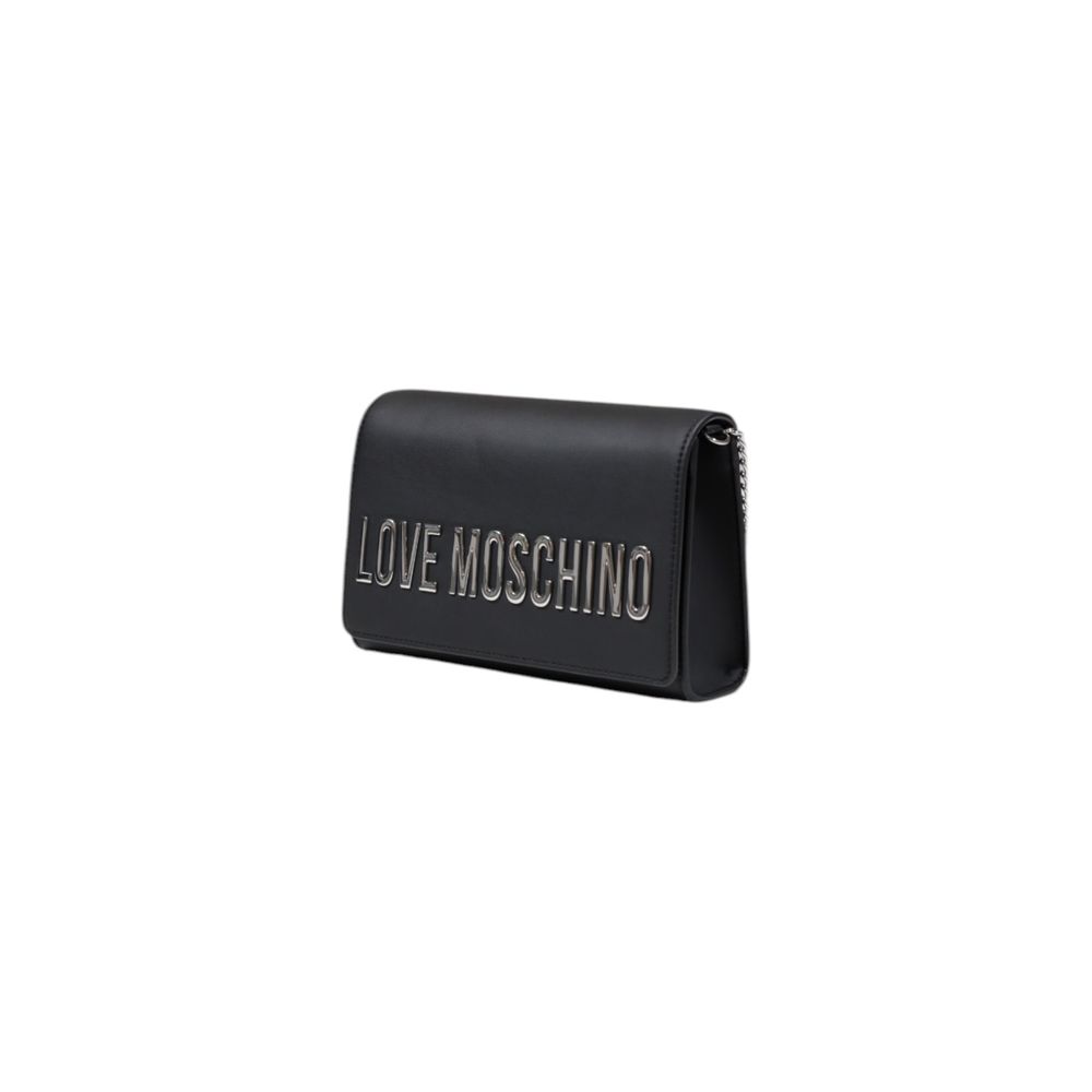 Sac à main Love Moschino noir en polyéthylène