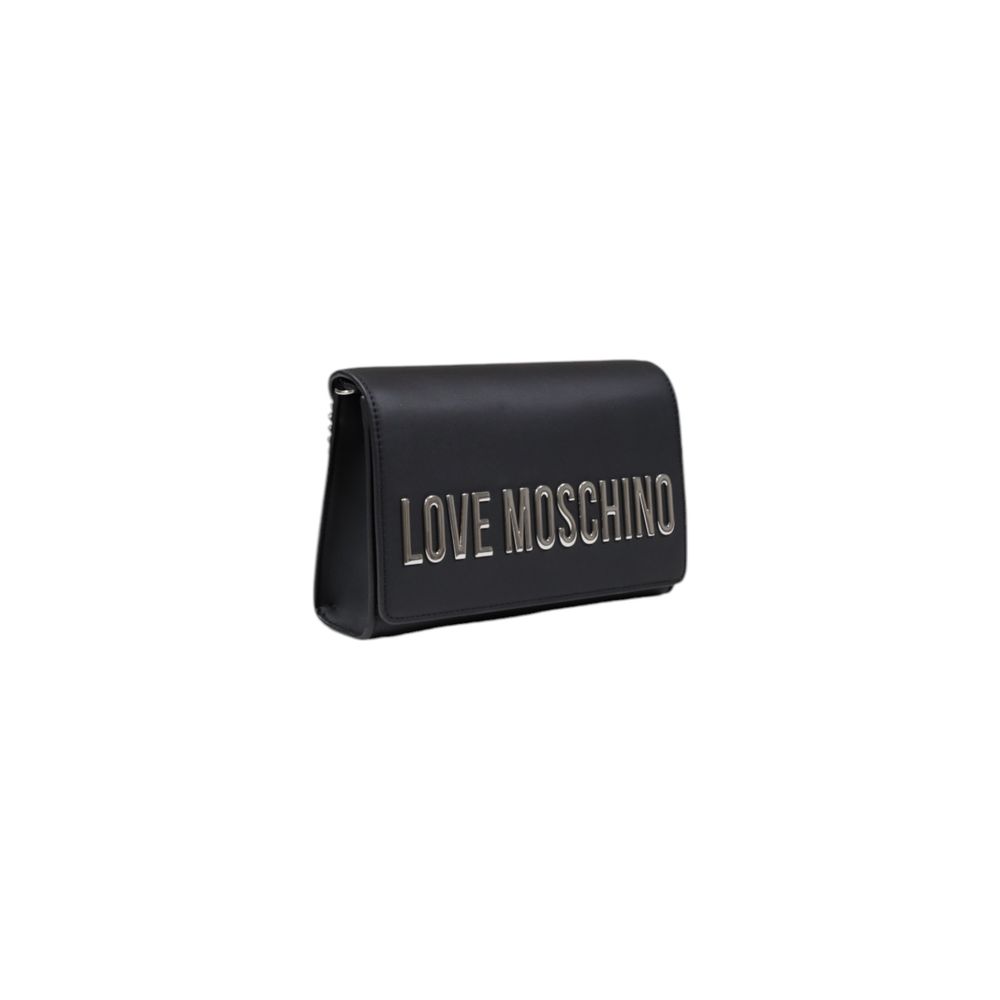 Sac à main Love Moschino noir en polyéthylène