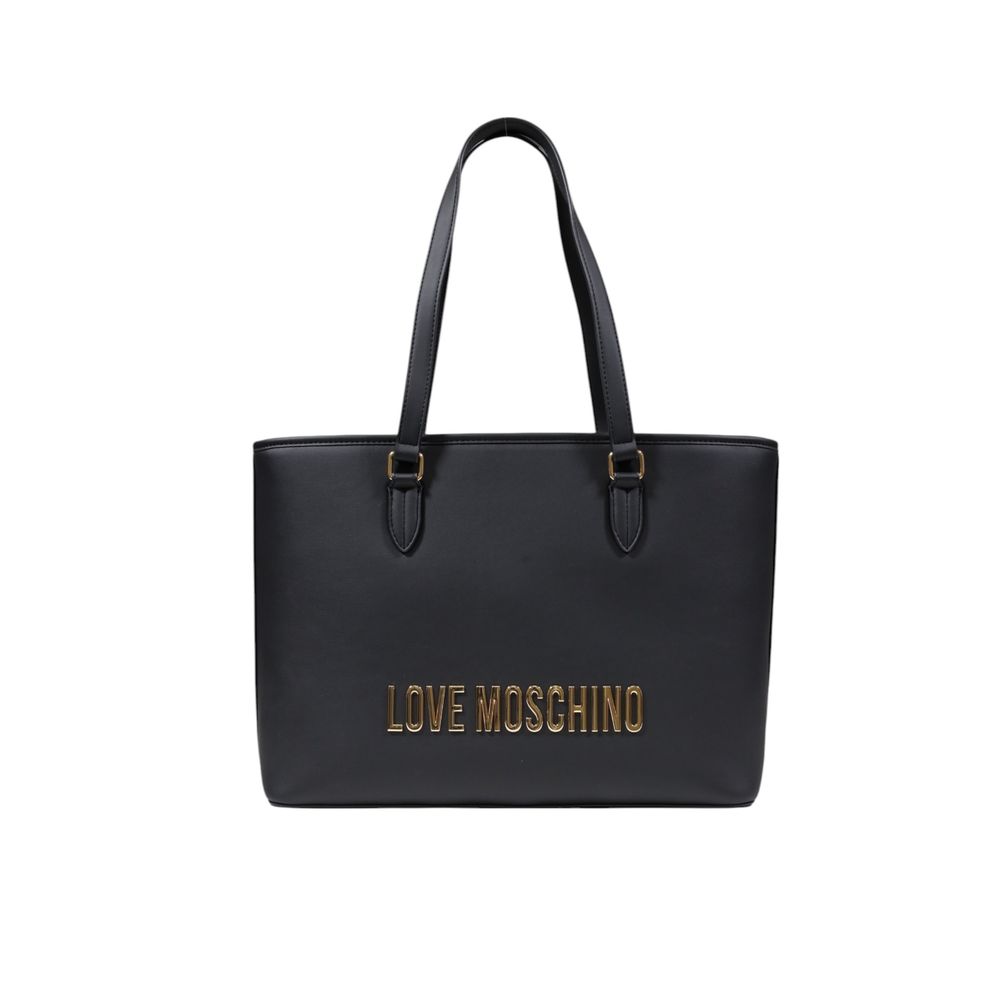 Sac à main bicolore en polyéthylène Love Moschino