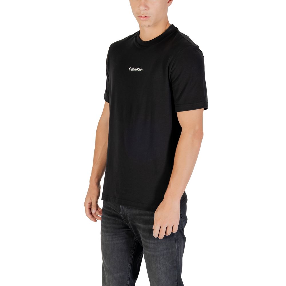 T-shirt Calvin Klein Sport en coton noir