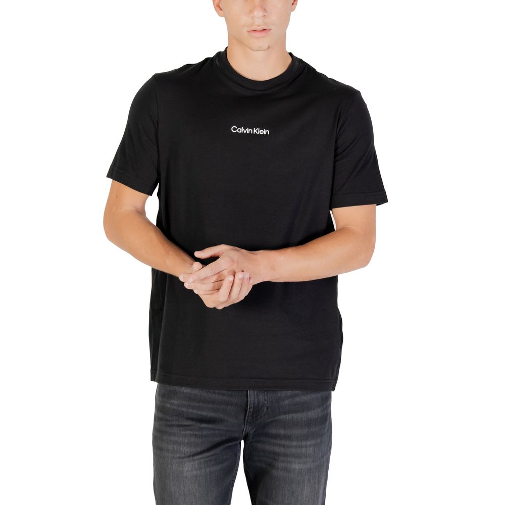 T-shirt Calvin Klein Sport en coton noir
