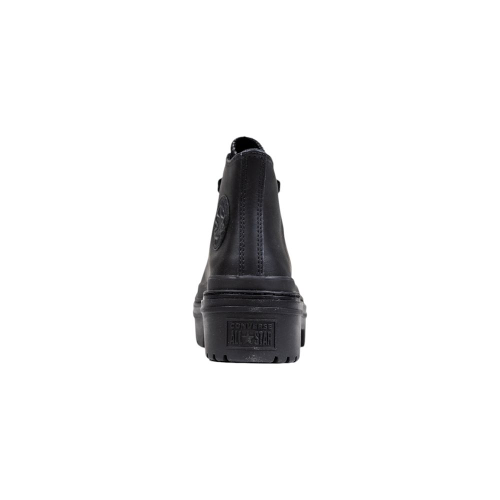Bottes montantes Converse en cuir noir