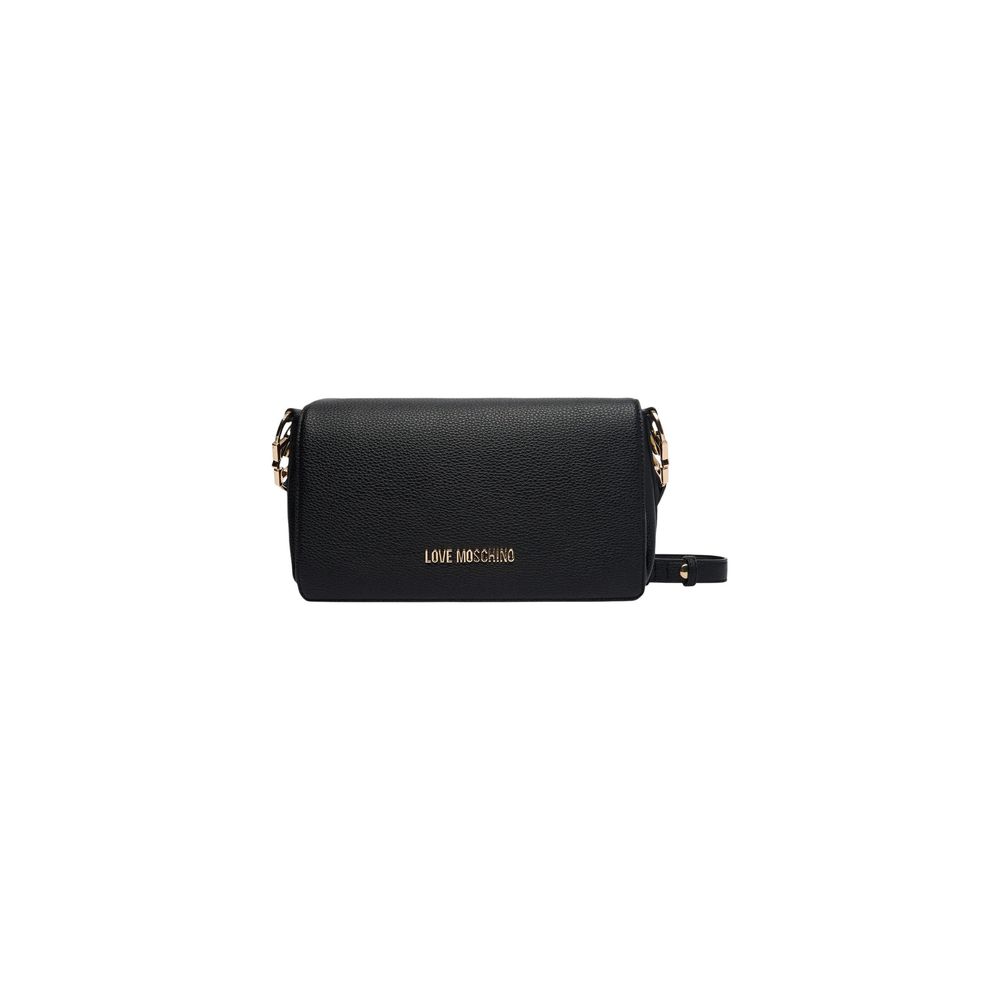 Sac à main Love Moschino noir en polyéthylène
