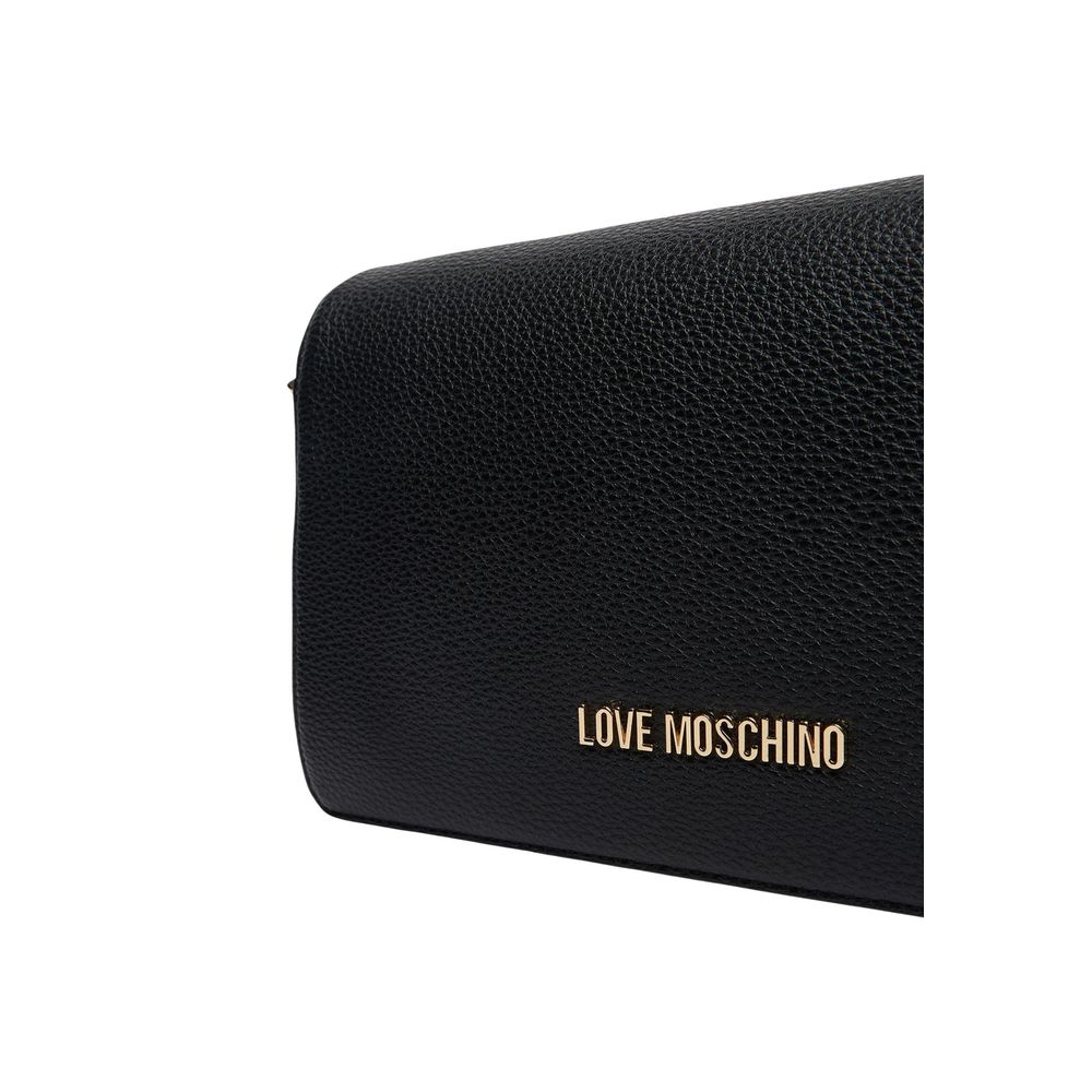Sac à main Love Moschino noir en polyéthylène