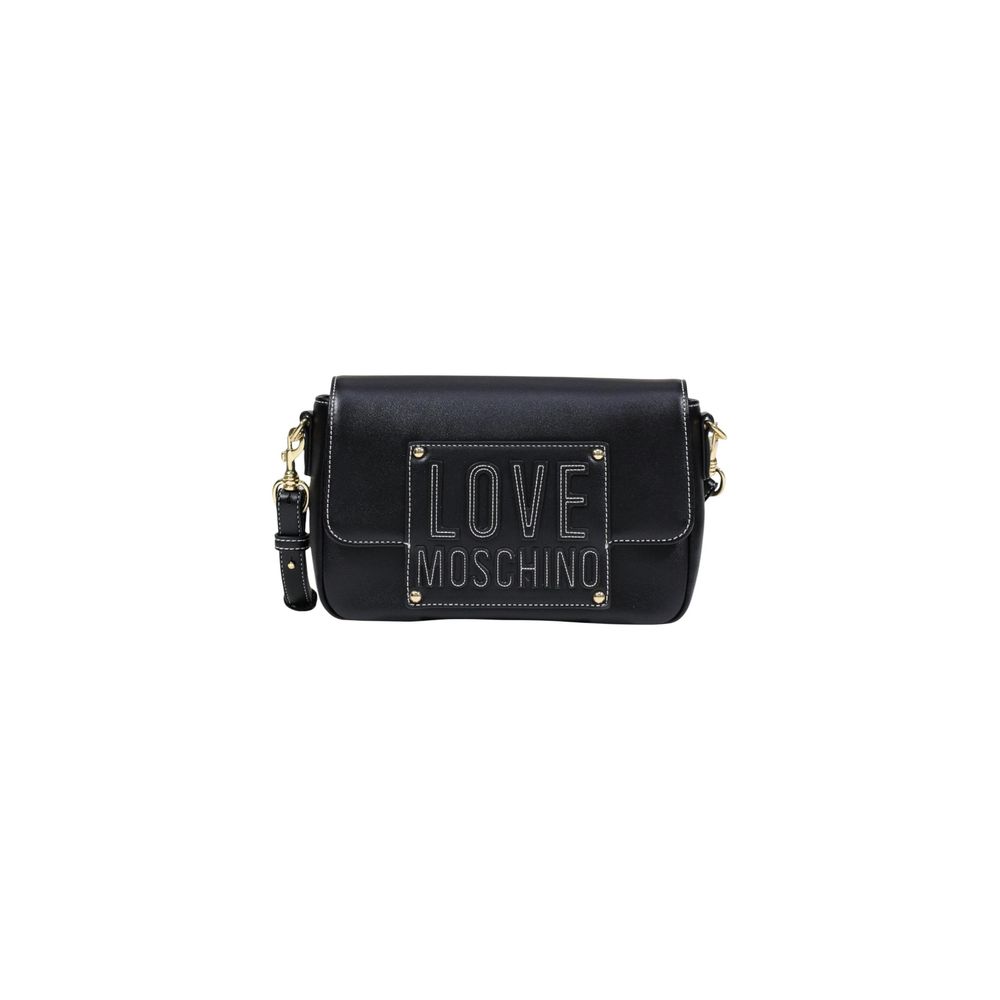 Sac à main Love Moschino noir en polyéthylène