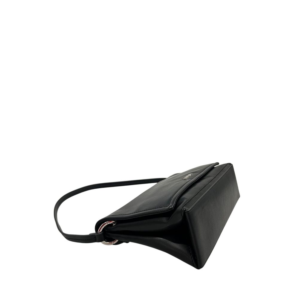 Sac bandoulière Twinset noir en similicuir pour femme