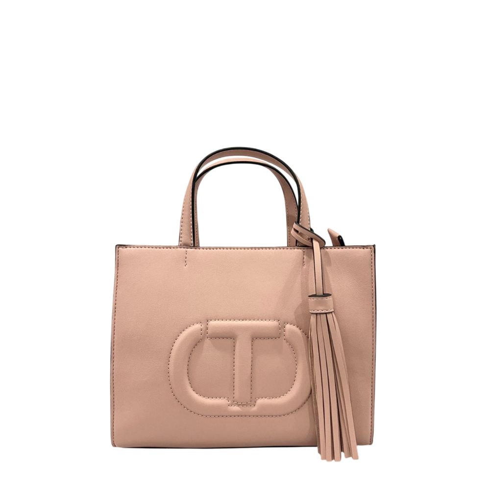 Sac à main Twinset pour femme en PU rose