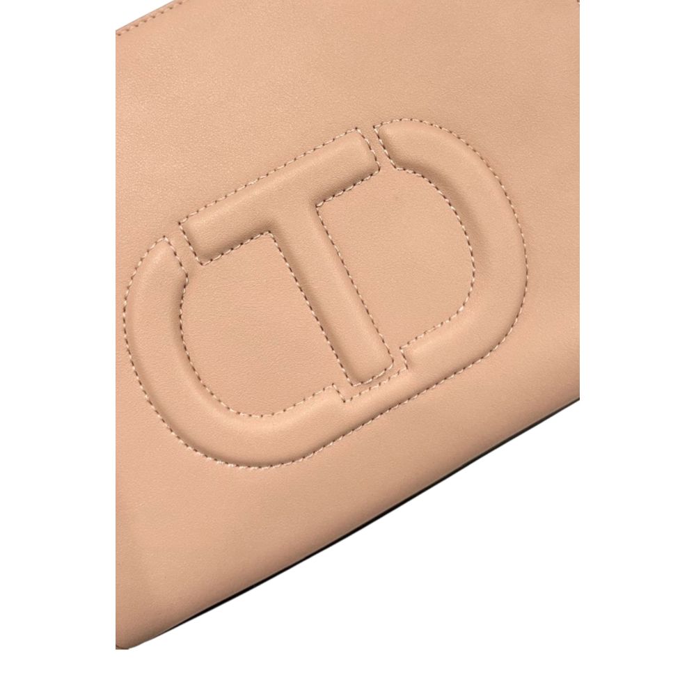 Sac à main Twinset pour femme en PU rose