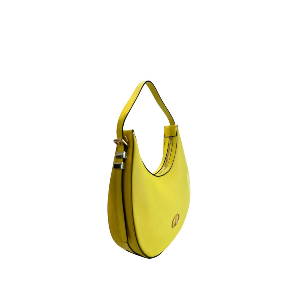 Sac à bandoulière Twinset jaune en polyuréthane pour femme