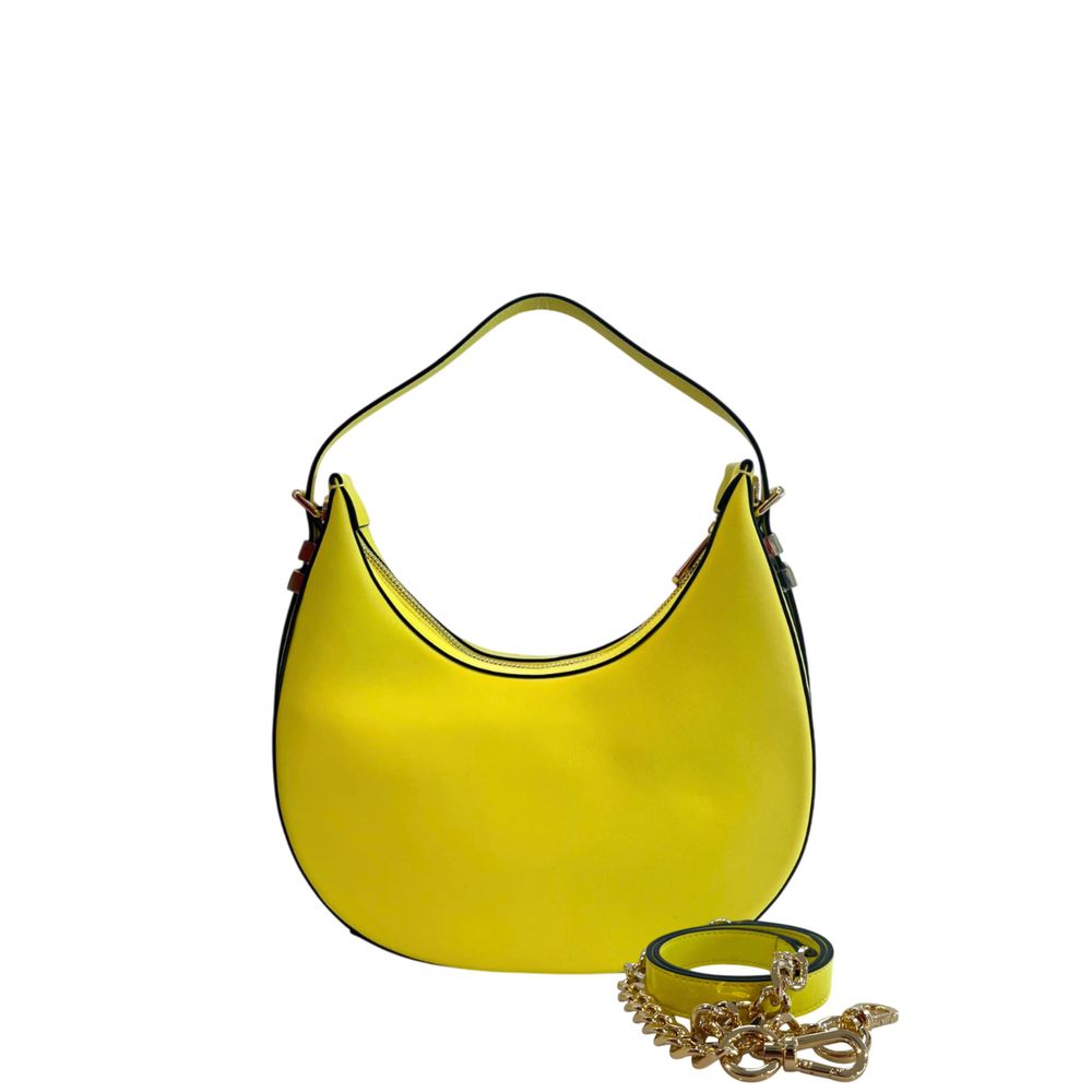 Sac à bandoulière Twinset jaune en polyuréthane pour femme