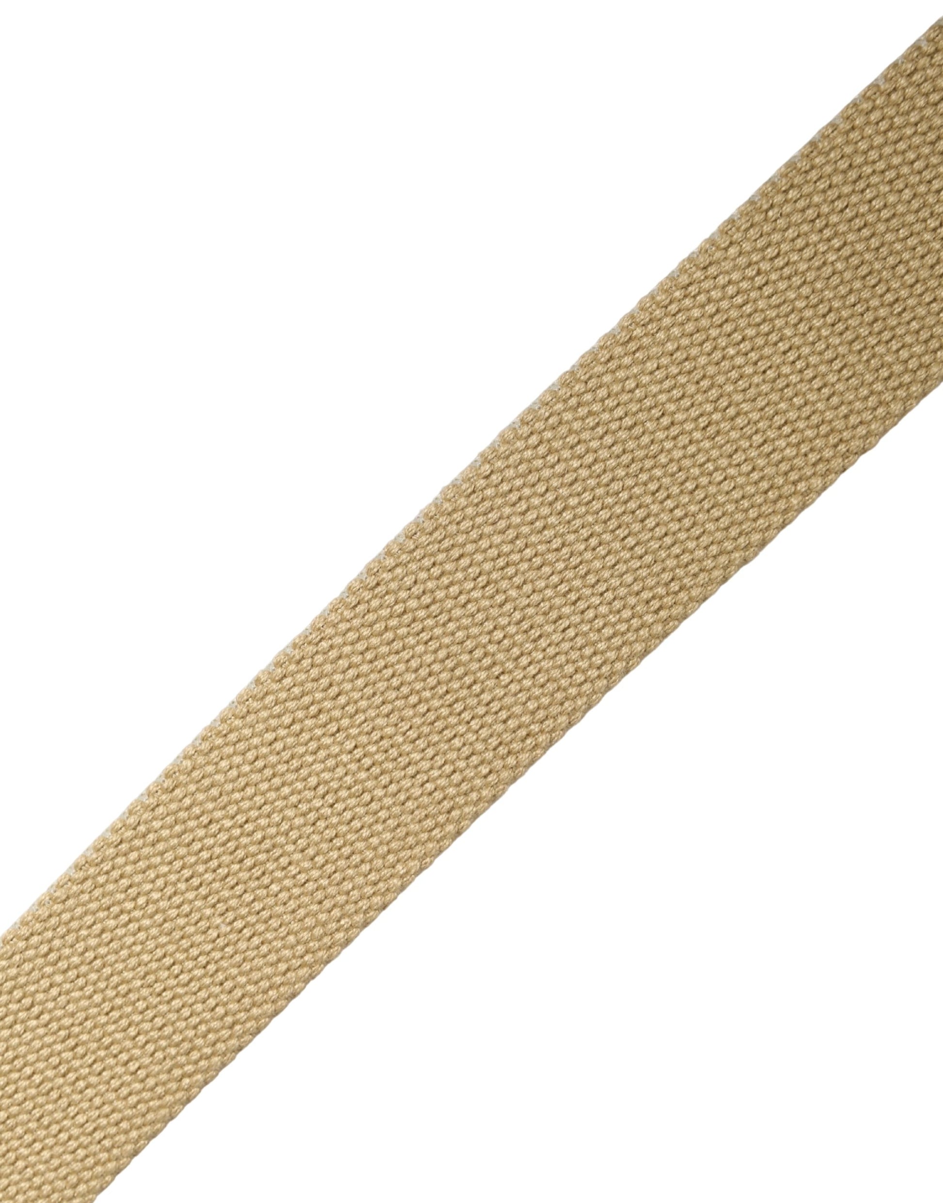 Ceinture GF Ferre homme toile beige boucle métal argenté