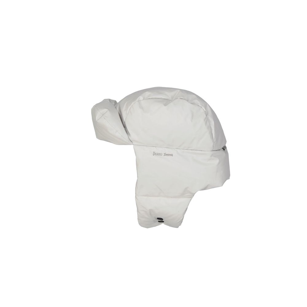 Bonnet Herno en polyester blanc