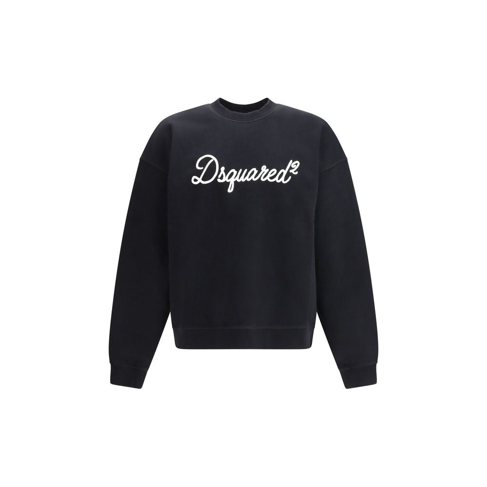Sweat-shirt Dsquared² en coton noir