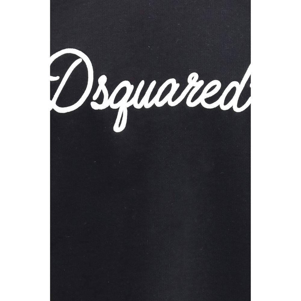 Sweat-shirt Dsquared² en coton noir