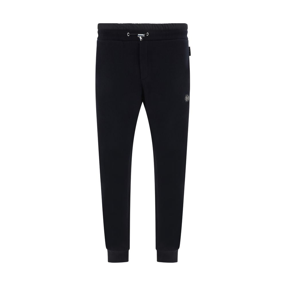 Pantalon de jogging Philipp Plein en coton noir (Pantalon d'entraînement)