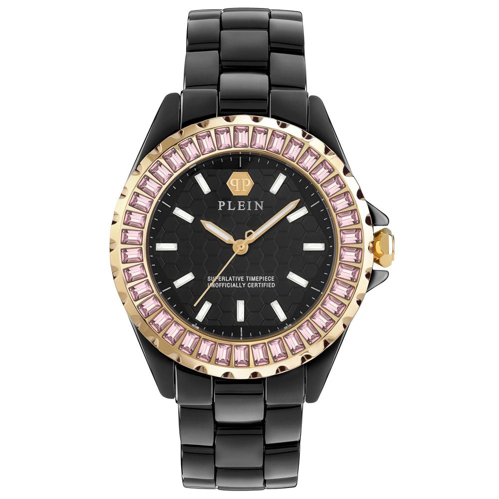 Montre Philipp Plein en céramique noire