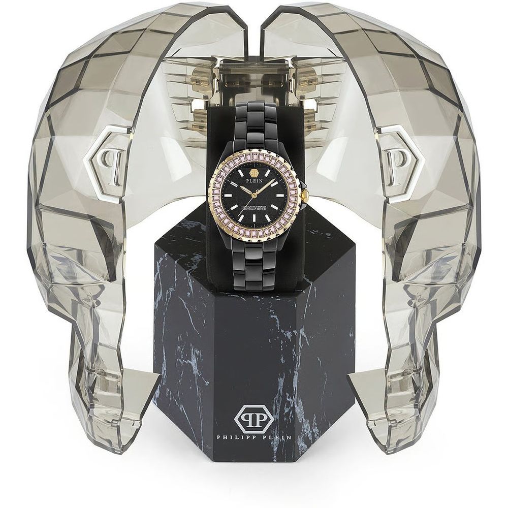Montre Philipp Plein en céramique noire