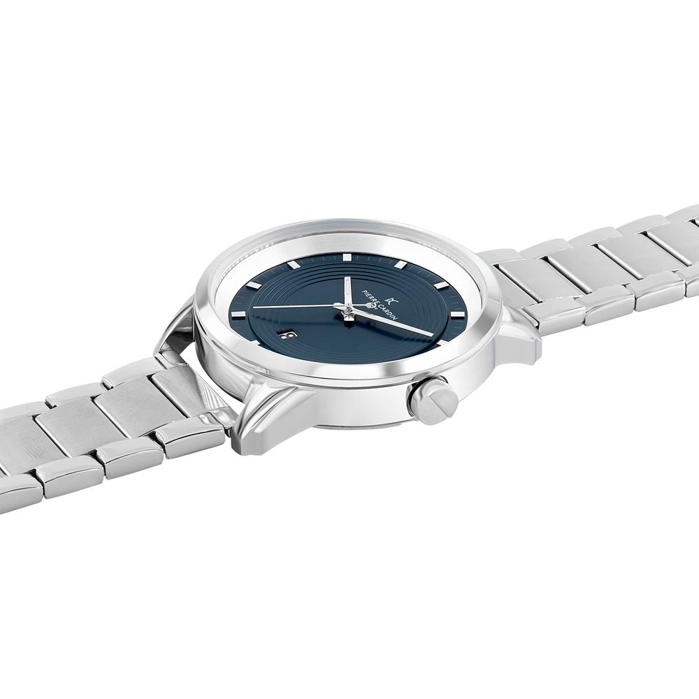Montre habillée Pierre Cardin en acier inoxydable gris