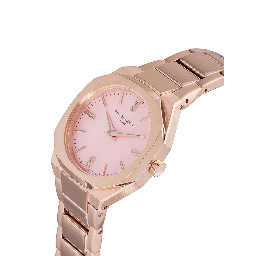 Montre habillée Pierre Cardin multicolore en acier inoxydable