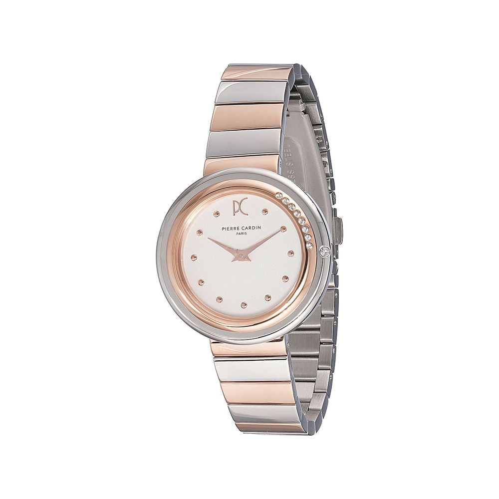 Montre habillée Pierre Cardin multicolore en acier inoxydable